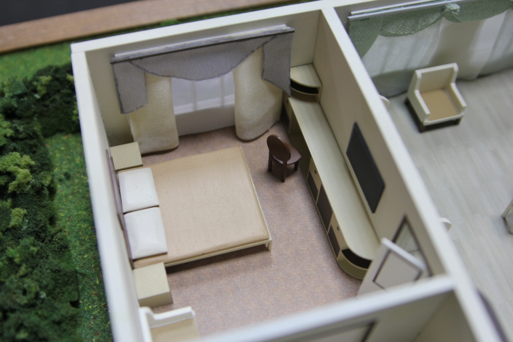 Макеты интерьера типовых квартир в проекте "Яхонты"